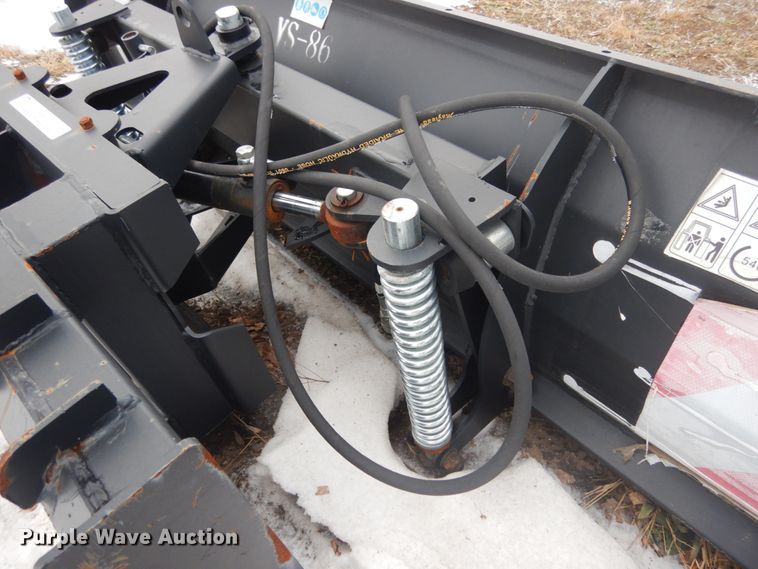 image for item JK9815 87" W skid steer snow plow