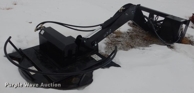 image for item JK9819 2021 TopCat BDRC  skid steer boom rotary mower