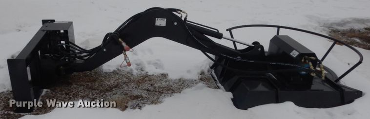 image for item JK9819 2021 TopCat BDRC  skid steer boom rotary mower