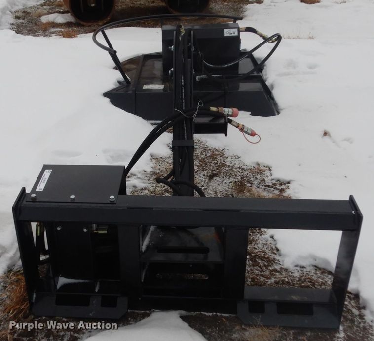 image for item JK9819 2021 TopCat BDRC  skid steer boom rotary mower