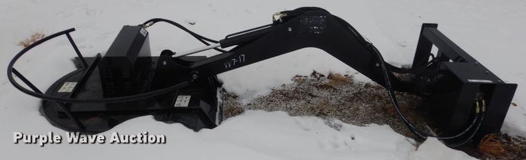 image for item JK9819 2021 TopCat BDRC  skid steer boom rotary mower