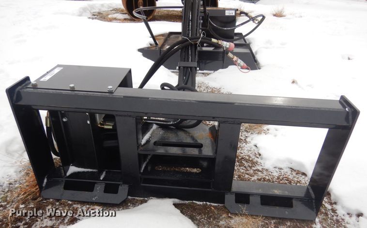 image for item JK9819 2021 TopCat BDRC  skid steer boom rotary mower