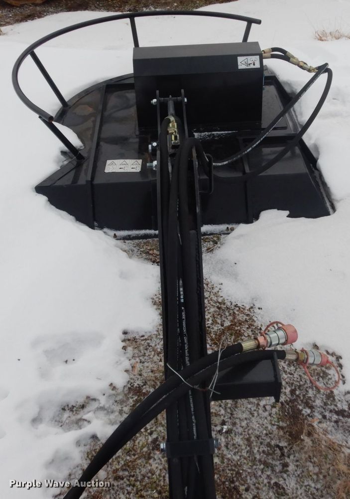 image for item JK9819 2021 TopCat BDRC  skid steer boom rotary mower