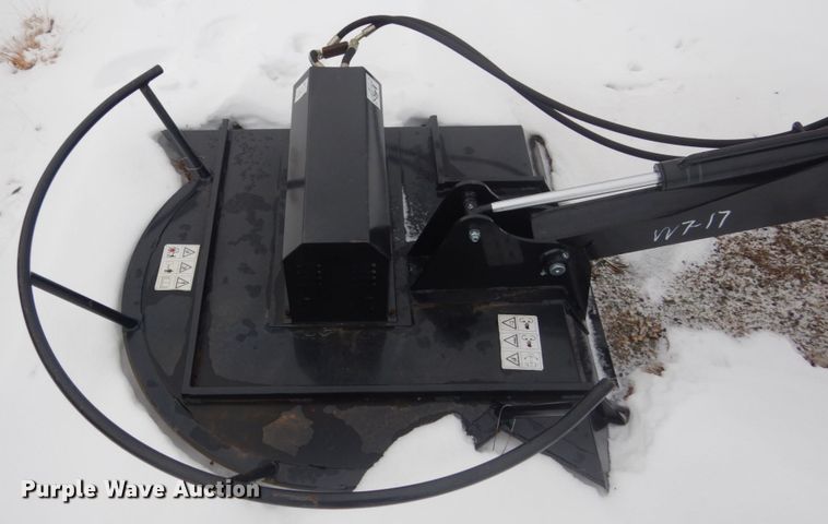 image for item JK9819 2021 TopCat BDRC  skid steer boom rotary mower