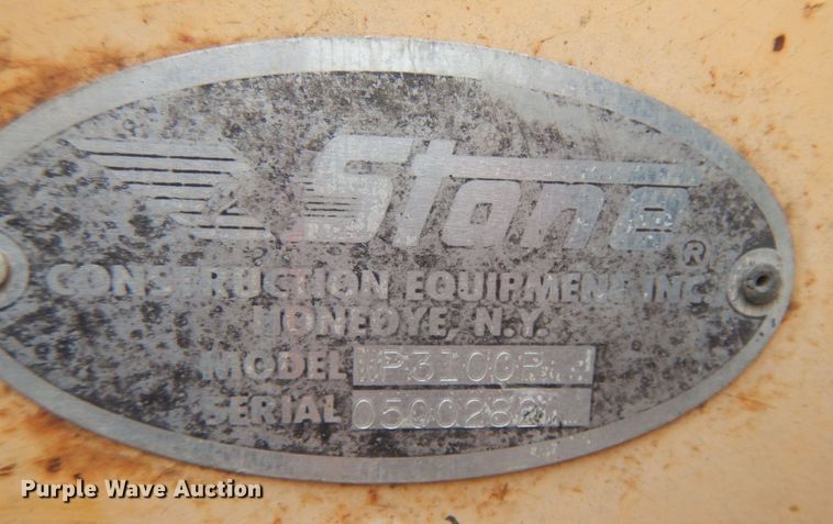 image for item JK9820 Stone WP3100R  double drum roller