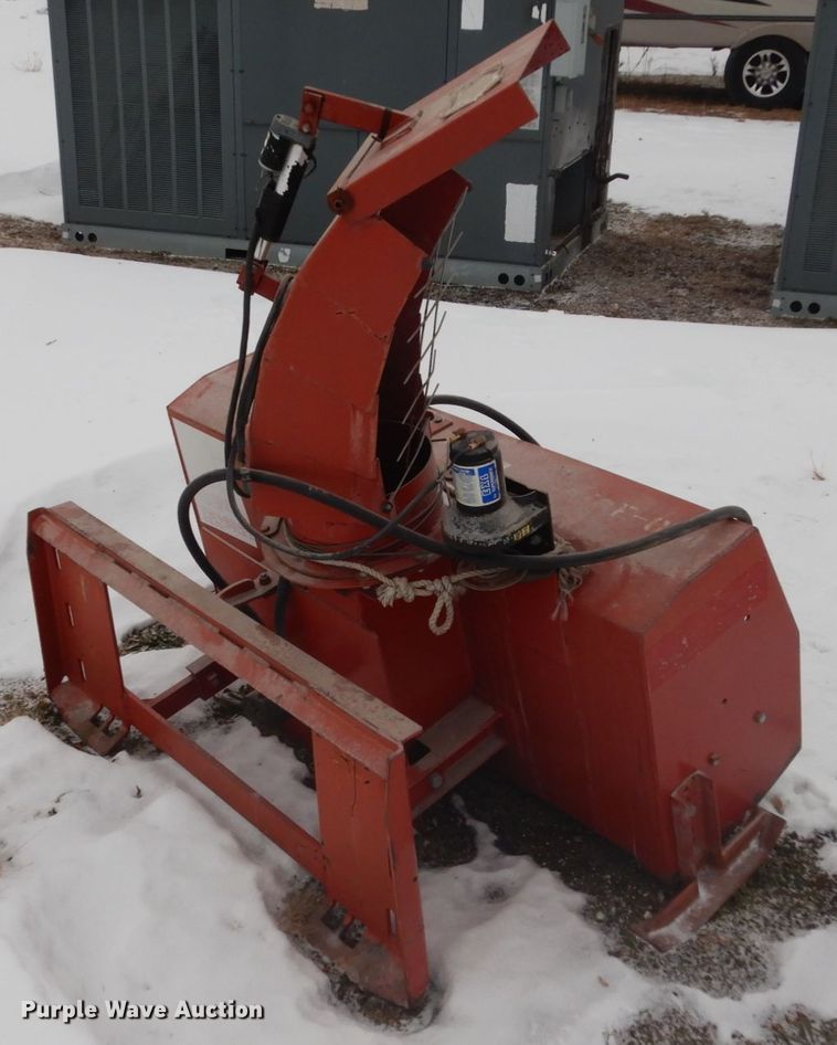 image for item JK9821 Hanson General SS541  53" w skid steer snow blower