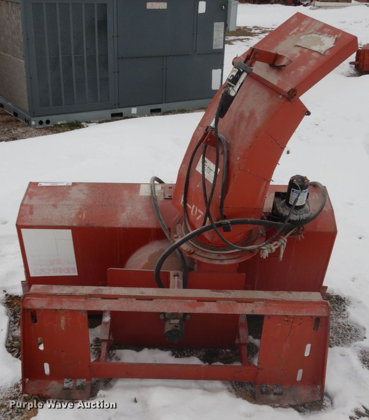 image for item JK9821 Hanson General SS541  53" w skid steer snow blower