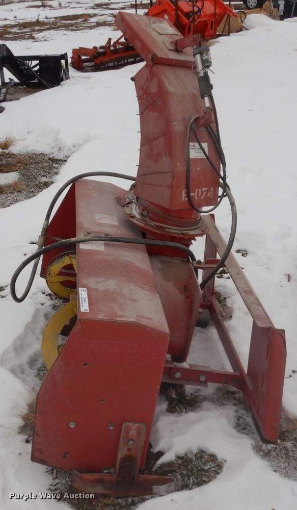 image for item JK9821 Hanson General SS541  53" w skid steer snow blower