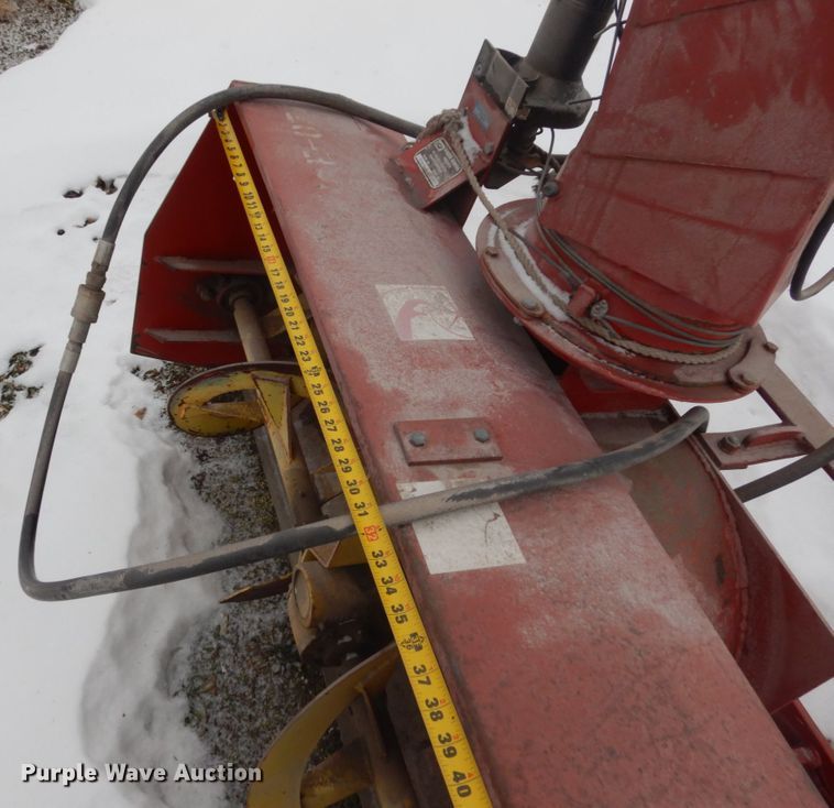 image for item JK9821 Hanson General SS541  53" w skid steer snow blower