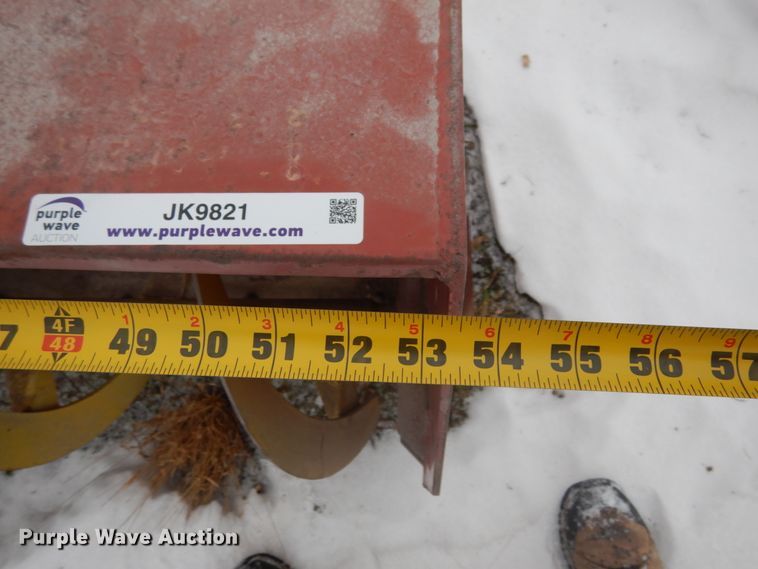 image for item JK9821 Hanson General SS541  53" w skid steer snow blower