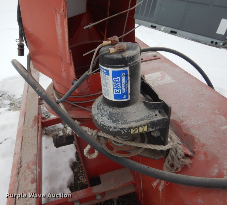 image for item JK9821 Hanson General SS541  53" w skid steer snow blower