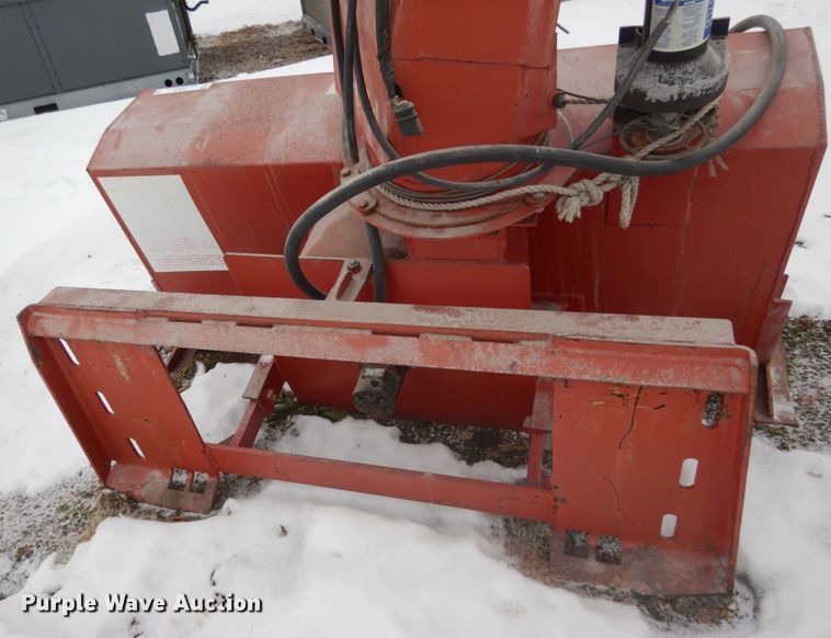 image for item JK9821 Hanson General SS541  53" w skid steer snow blower