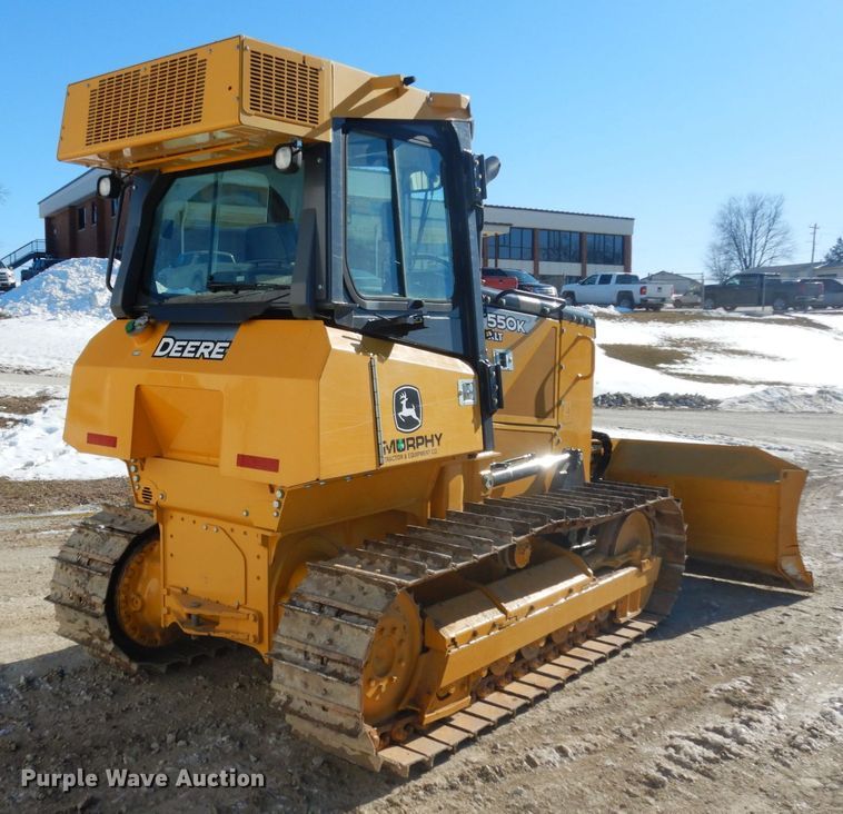 image for item JK9822 2015 John Deere 550K XLT  dozer