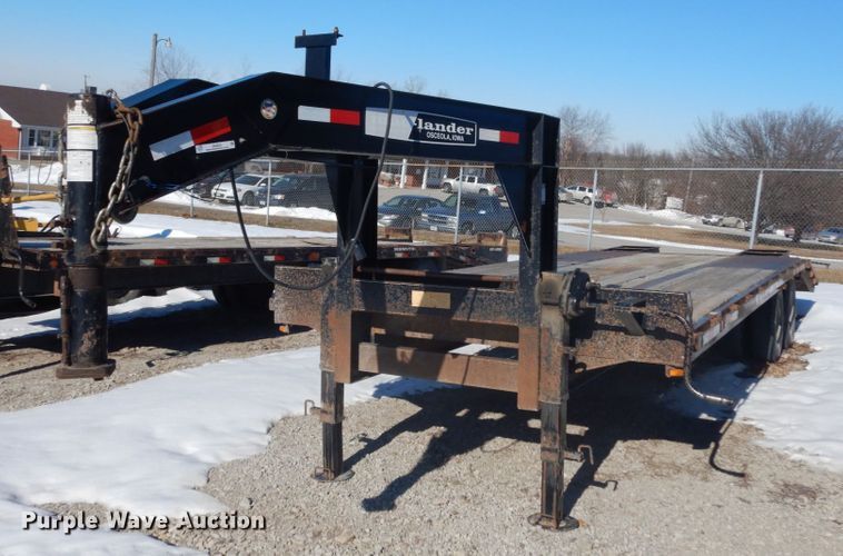 image for item JK9823 2007 Mac Lander  equipment trailer