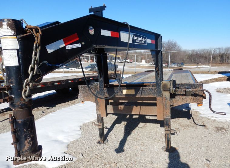 image for item JK9823 2007 Mac Lander  equipment trailer