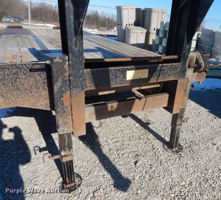 image for item JK9823 2007 Mac Lander  equipment trailer