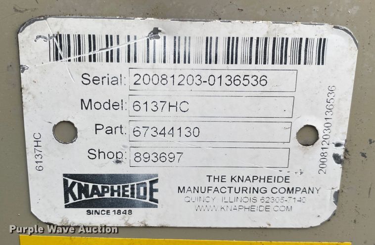 image for item JN9156 2009 Ford F750 Super Duty XL  Crew Cab utility / service truck