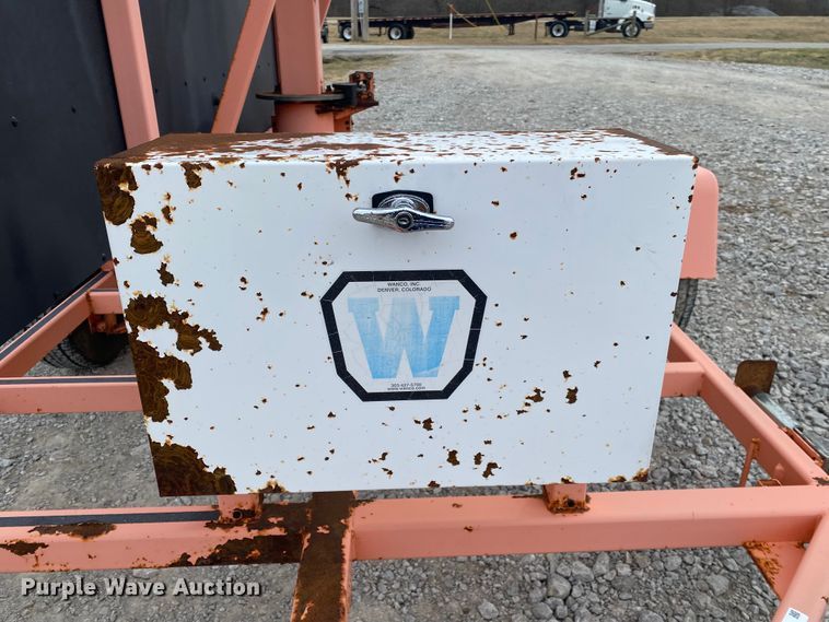 image for item JN9158 2005 Wanco WTLMB  message board trailer