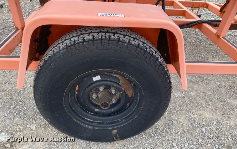 image for item JN9158 2005 Wanco WTLMB  message board trailer