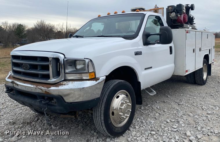 image for item JN9160 2003 Ford F450 Super Duty XL  utility / service truck