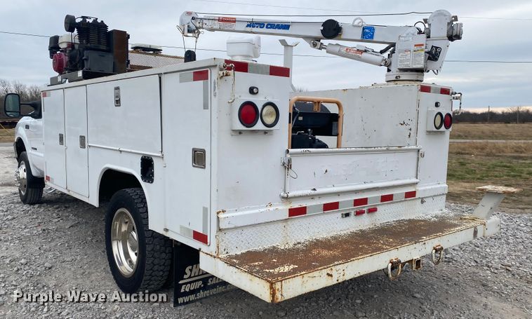 image for item JN9160 2003 Ford F450 Super Duty XL  utility / service truck