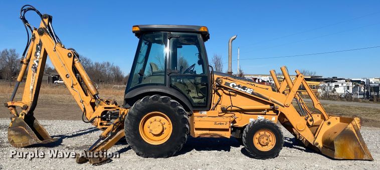 image for item JN9170 2006 Case 580 Super M  backhoe