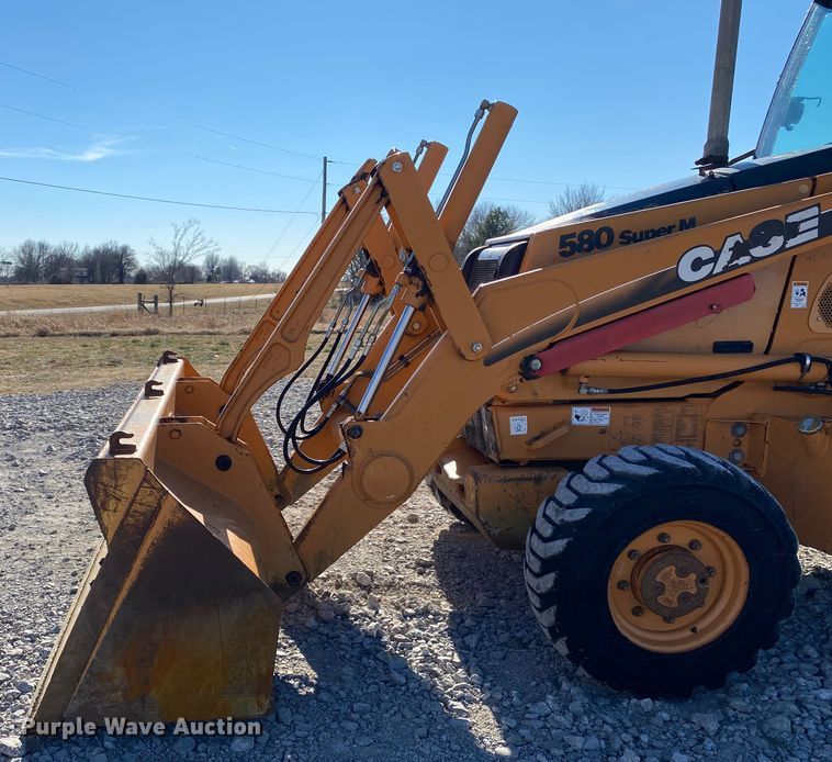 image for item JN9170 2006 Case 580 Super M  backhoe