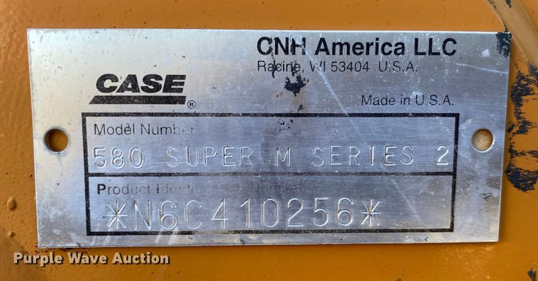 image for item JN9170 2006 Case 580 Super M  backhoe