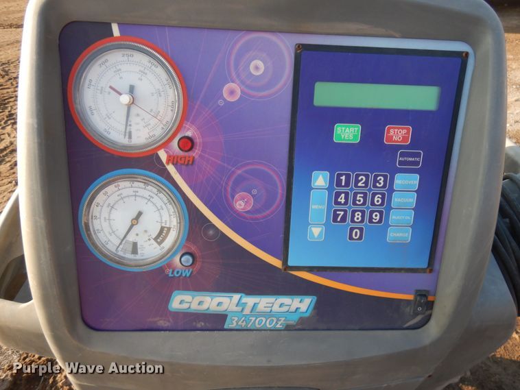 image for item JQ9160 Cool Tech 34700Z  refrigerant recovery machine