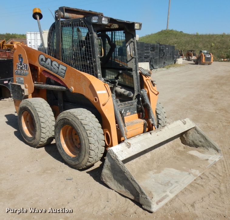 image for item JQ9187 2013 Case SR210  skid steer loader