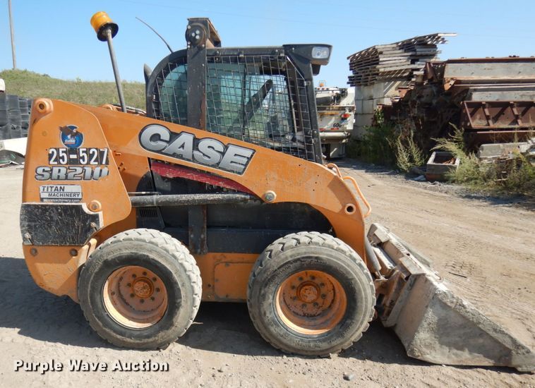 image for item JQ9187 2013 Case SR210  skid steer loader