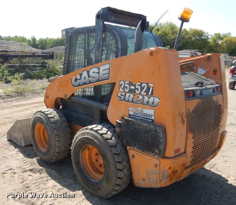 image for item JQ9187 2013 Case SR210  skid steer loader