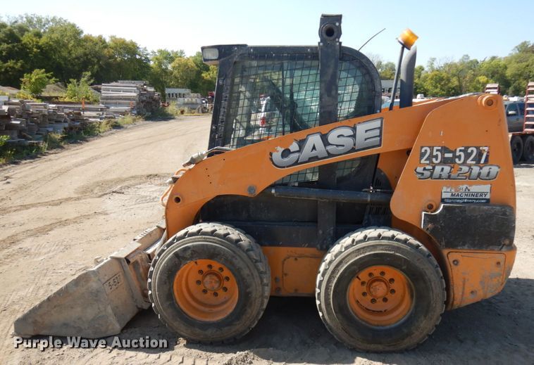 image for item JQ9187 2013 Case SR210  skid steer loader