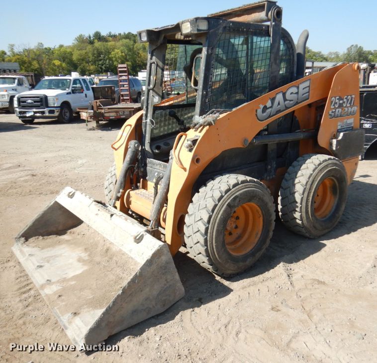 image for item JQ9187 2013 Case SR210  skid steer loader