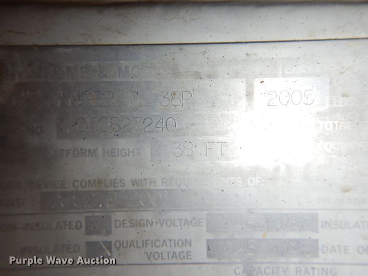 image for item KE9316 2005 Ford F450 Super Duty XL  bucket truck