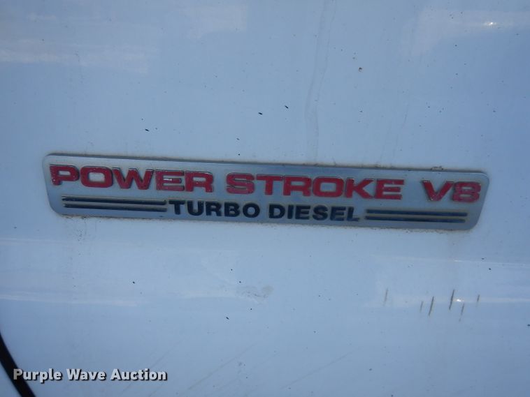 image for item KH9024 2004 Ford F550 Super Duty  flatbed truck