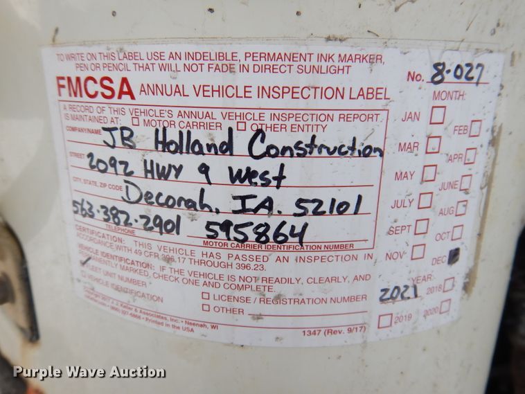 image for item KH9031 2009 Mack CXU613  semi truck