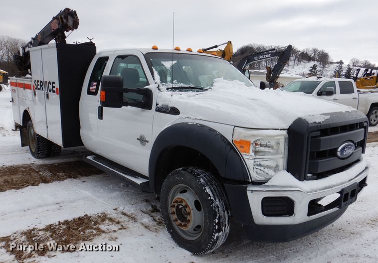 image for item KH9032 2013 Ford F450 Super Duty  SuperCab utility / service truck