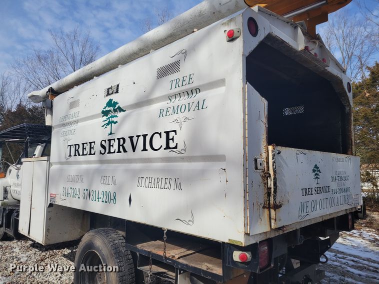 image for item KH9855 1997 GMC C7500  forestry bucket truck