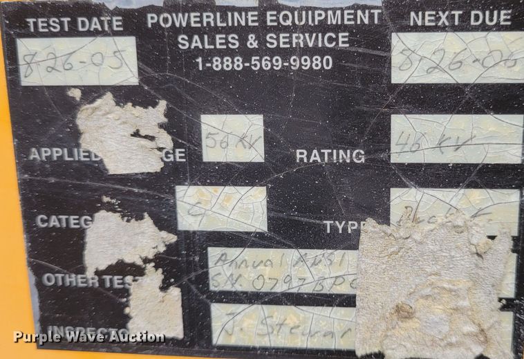 image for item KH9855 1997 GMC C7500  forestry bucket truck