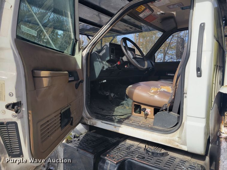 image for item KH9855 1997 GMC C7500  forestry bucket truck