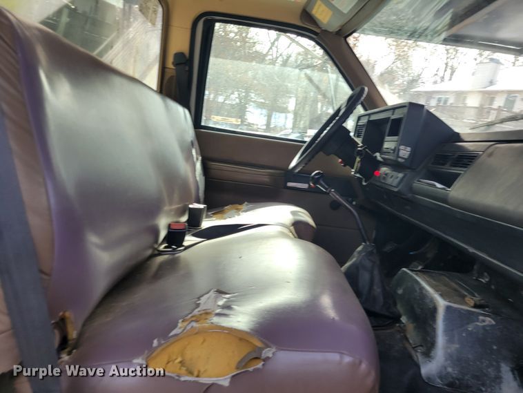 image for item KH9855 1997 GMC C7500  forestry bucket truck