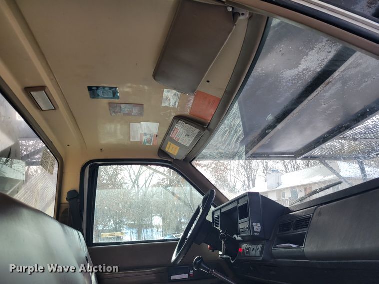 image for item KH9855 1997 GMC C7500  forestry bucket truck