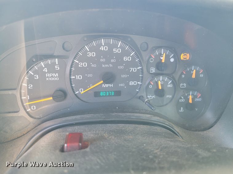 image for item KH9890 2008 GMC C7500  forestry bucket truck