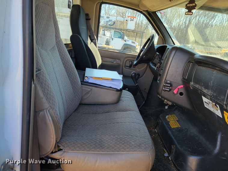 image for item KH9890 2008 GMC C7500  forestry bucket truck