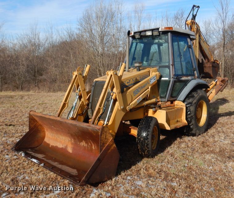 image for item KJ9501 1996 Case 580 Super L  backhoe