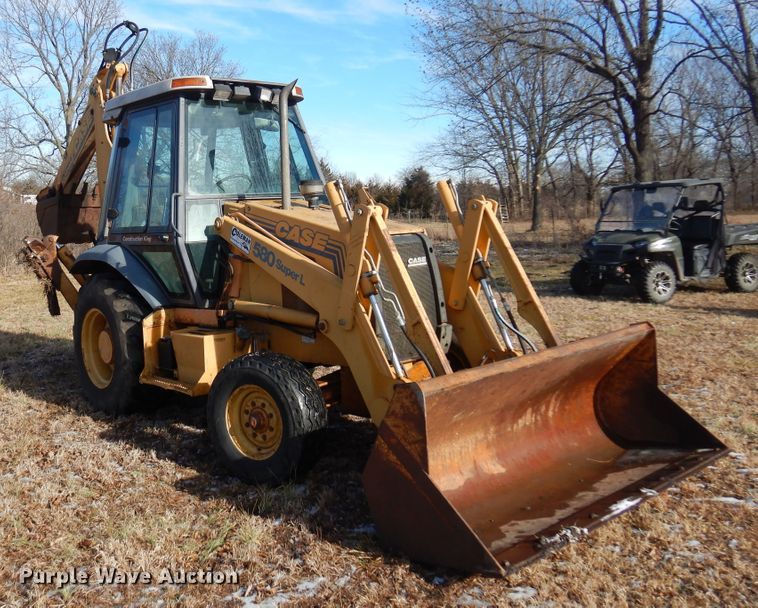 image for item KJ9501 1996 Case 580 Super L  backhoe