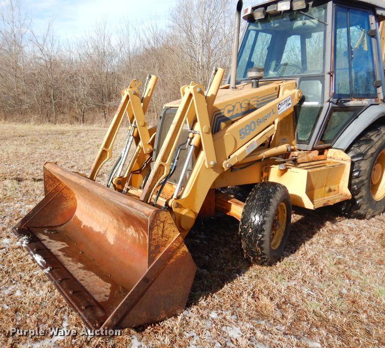 image for item KJ9501 1996 Case 580 Super L  backhoe