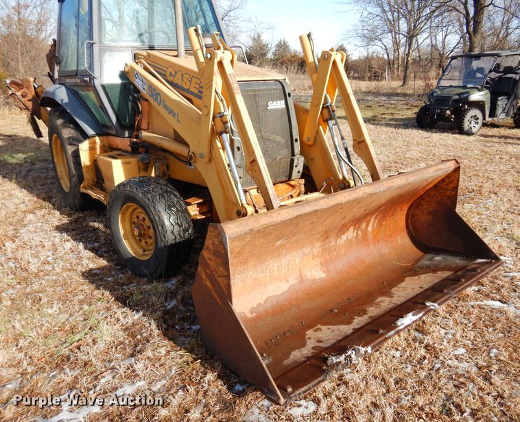 image for item KJ9501 1996 Case 580 Super L  backhoe
