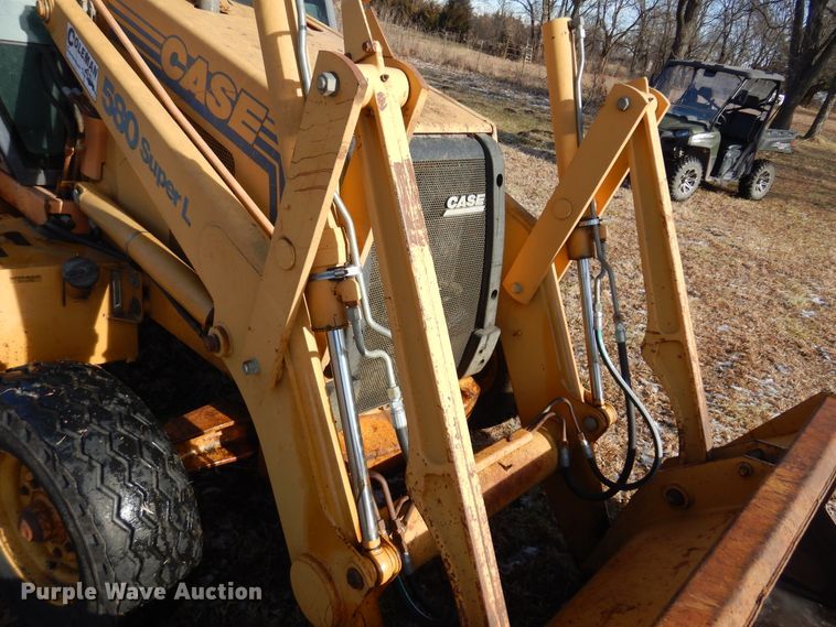image for item KJ9501 1996 Case 580 Super L  backhoe